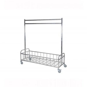 SS	Laundry Trolley, for Storage, Feature : Corrosion Resistant
